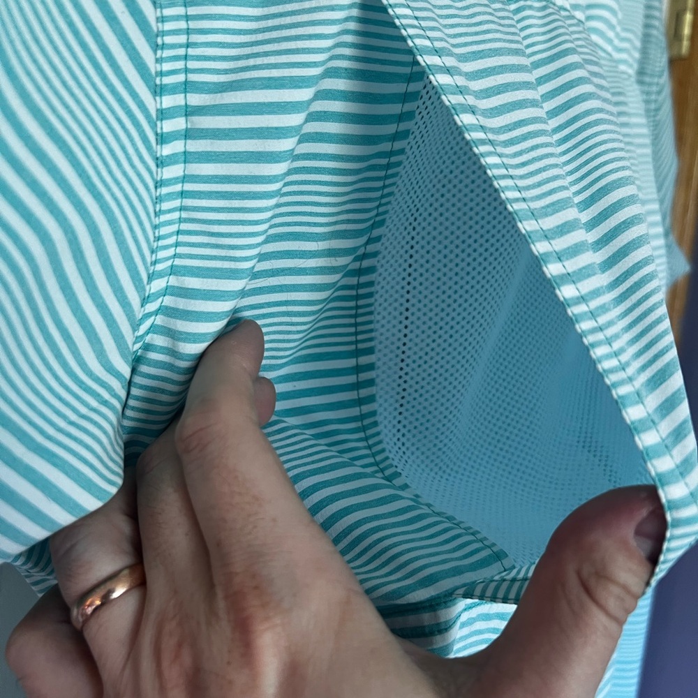 Columbia Green Casual Omnishade Button Down Shirt Lightweight - Picture 5 of 6